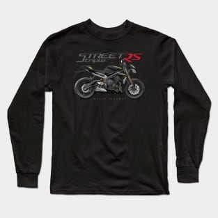 Triumph Street Triple RS 20 black, sl Long Sleeve T-Shirt